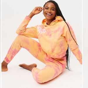 Frankies Bikinis Aiden Sweatpants Sherbert Tie Dye